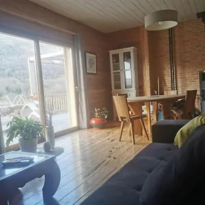 Maison Chaleureuse En Ariege Hébergement de vacances Roquefort-Les-Cascades